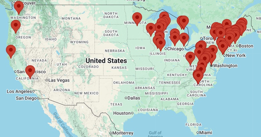 Eagle Creek Renewable Energy Facility Map