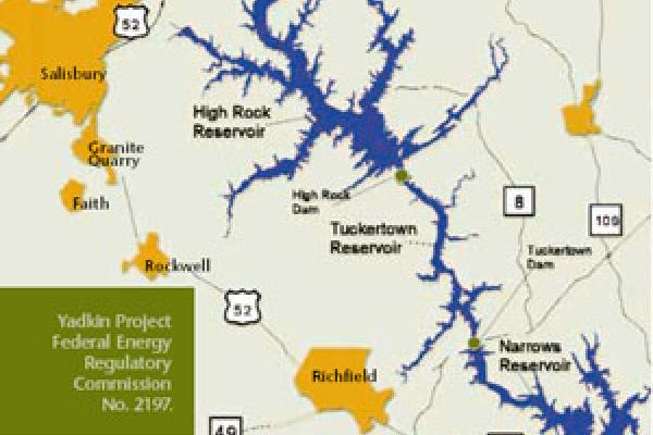 Yadkin Project - Map Yadkin Project - Map