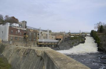 Little Quinnesec Powerhouse and Dam