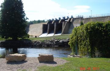Oconto Falls Upper - Dam